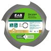 7 1/4" x 4 Teeth Fiber Cement  Industrial Saw Blade Recyclable Exchangeable